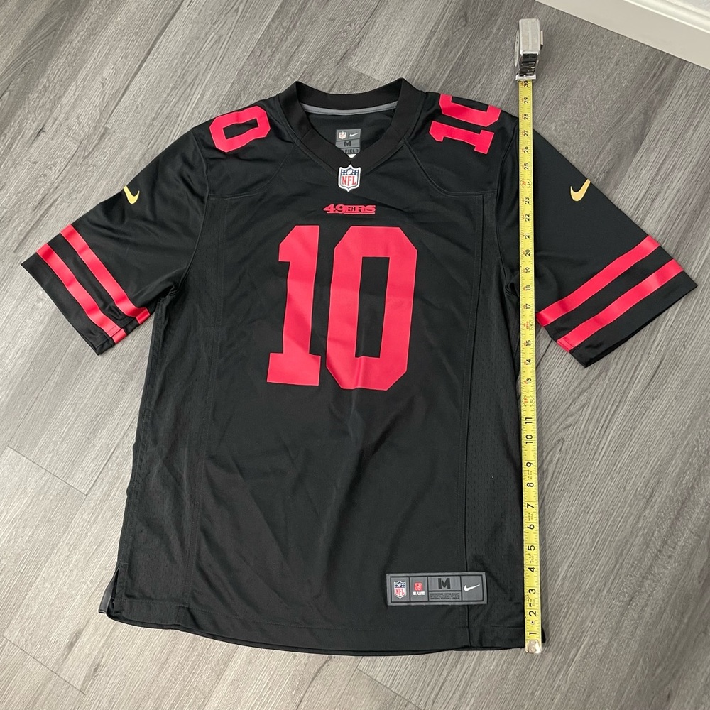 Nike San Francisco 49ers Jersey Black Alternate Jimmy Garapollo Size Medium